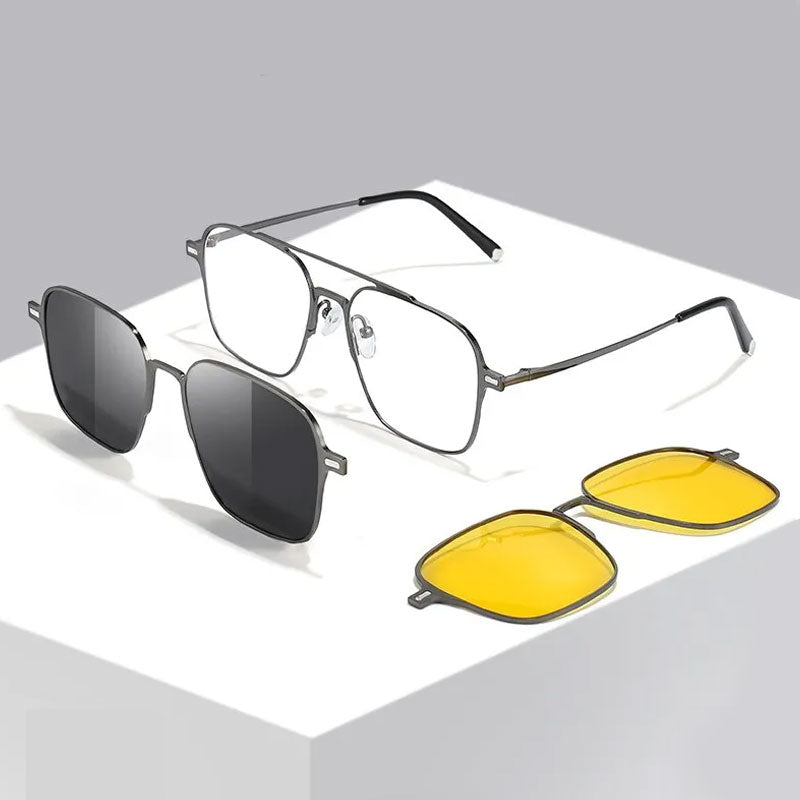 gafas con clic solar imantado