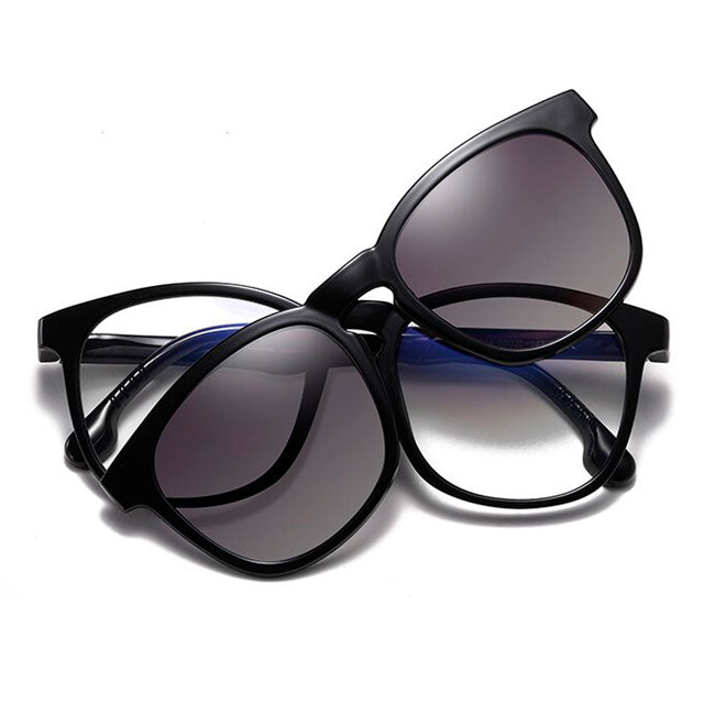 lentes para hombre con clip solar