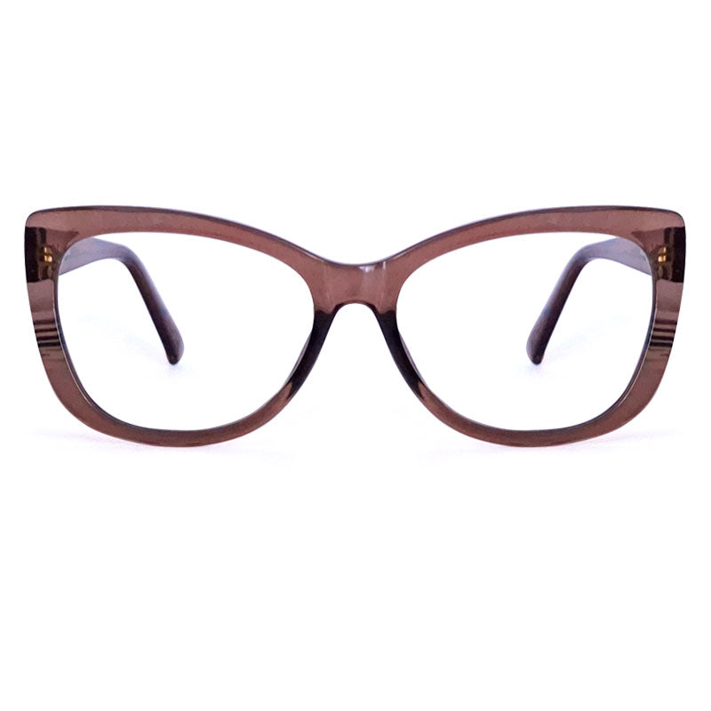 Lentes Lu Brown Crystal